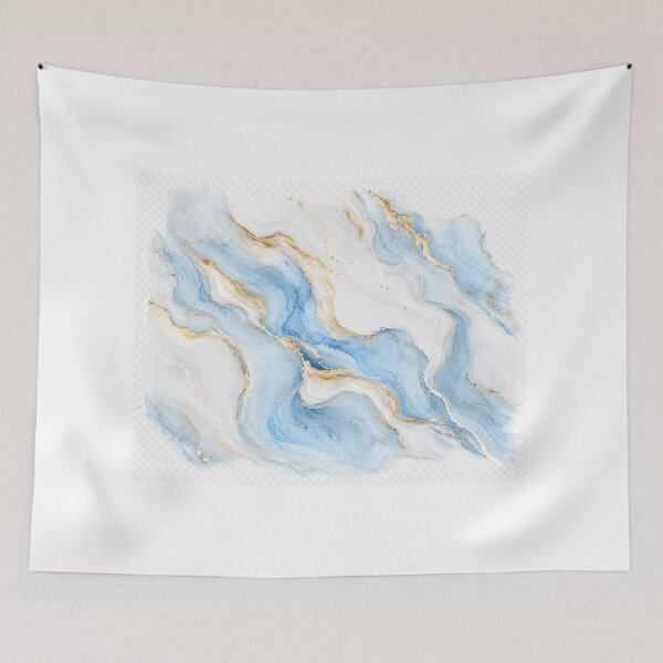Item preview, Blue Marble I – Abstract Art Inspired by Argentin designed and sold by Esencia Argentina.