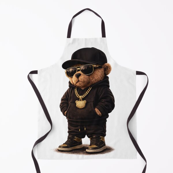 Item preview, Streetwear Teddy Bear – Cool Urban Hip Hop Style designed and sold by LittleGinnyArt.