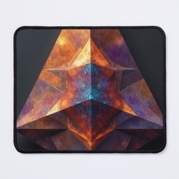 Item preview, Geometric crystal object burns in colors designed and sold by Mianku | Für das Leben.