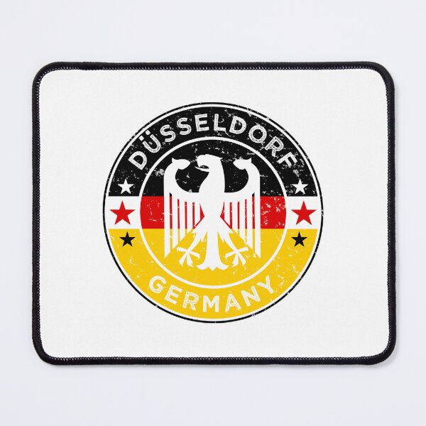Item preview, Düsseldorf Germany Eagle Vintage Flag designed and sold by ArtByKatti.