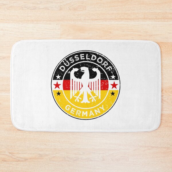 Item preview, Düsseldorf Germany Eagle Vintage Flag designed and sold by ArtByKatti.