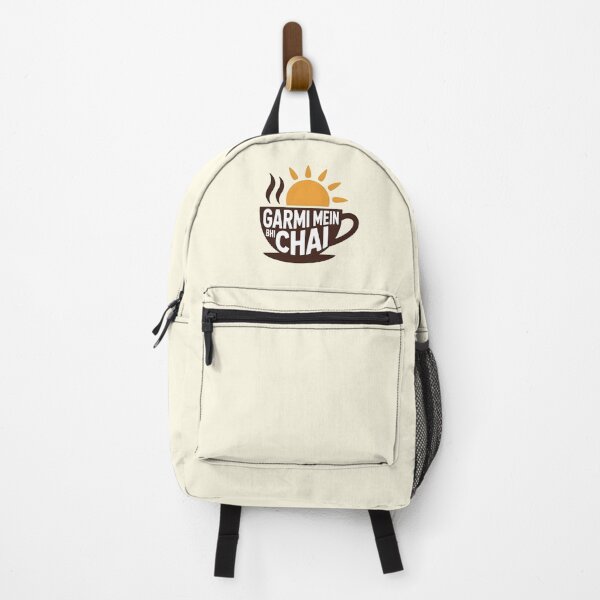 Item preview, Garmi Mein Bhi Chai – Funny Desi Chai Lover Quote Design designed and sold by Swati Art Shop.