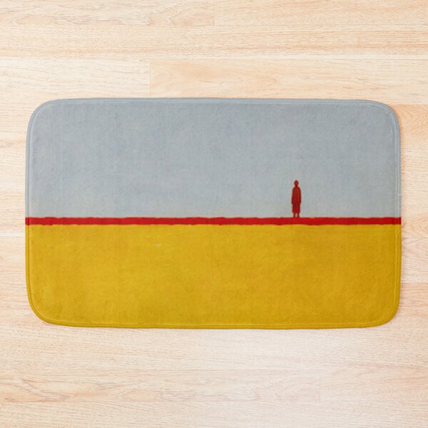 Item preview, "Red Horizon" – Minimalist Figurative Landscape Art designed and sold by Moodzu.