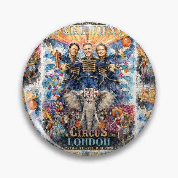 Item preview, The Magical Circus Tour London designed and sold by FanGirl Design By The Mad Thatter.