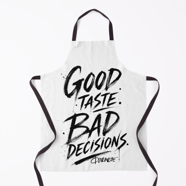 Item preview, Good Taste Bad Decisions Typography Art designed and sold by ferquirarte.