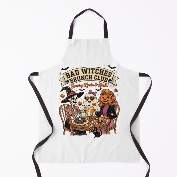Item preview, Bad Witches Brunch Club Serving Looks & Spells - Vintage Halloween Spooky Squad designed and sold by BumbleBloom7.