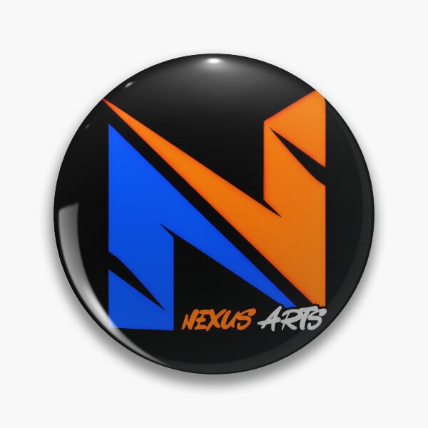 Item preview, Nexus Arts Official Logo - Original Blue & Orange Colors designed and sold by NexusArts.