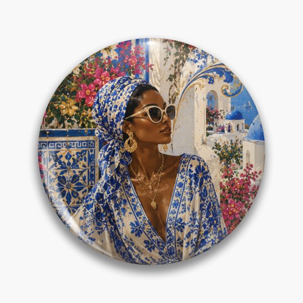 Item preview, Greece Portrait : Melanated Travels designed and sold by BlessedBlackBeautiful.