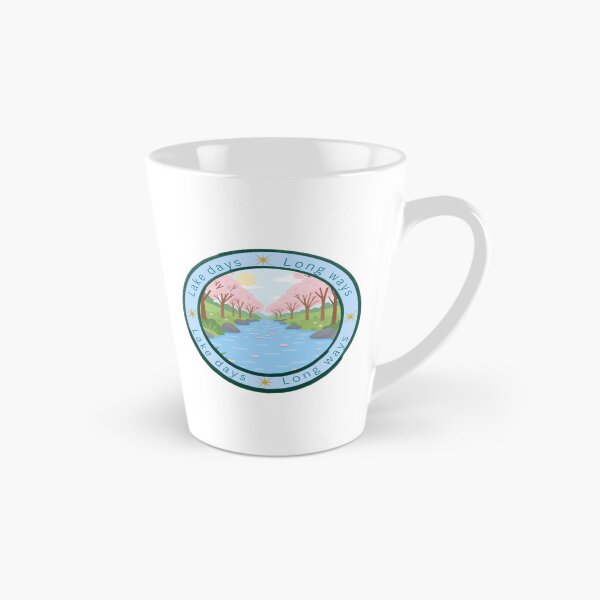 Item preview, Lake Days Long Ways | Retro Light Blue Lake Adventure Graphic | Nature Camping T-Shirt designed and sold by Daily Mood Studio.