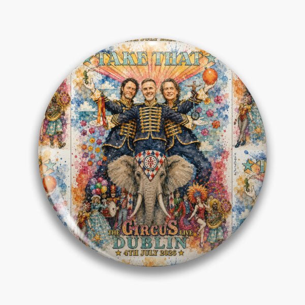 Item preview, The Magical Circus Tour Dublin designed and sold by FanGirl Design By The Mad Thatter.