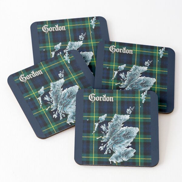 Item preview, Scotland Map and Clan Gordon Tartan designed and sold by davidelder.