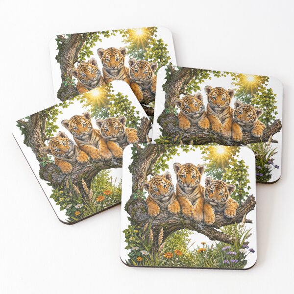 Item preview, Three tiger cubs designed and sold by urbanshop7.