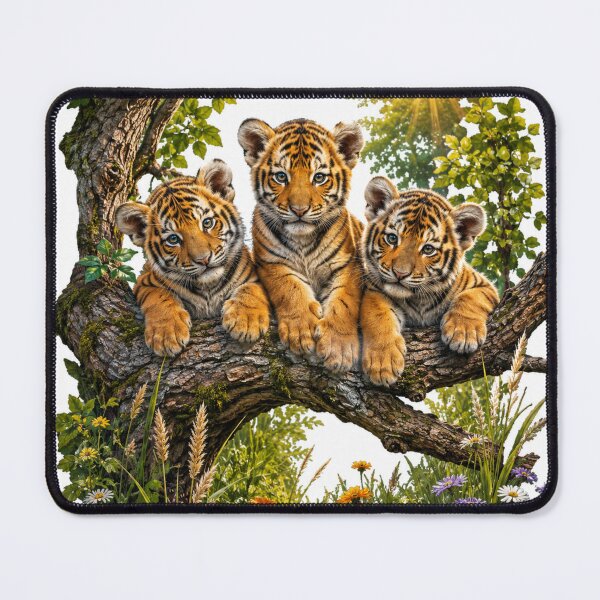 Item preview, Three tiger cubs designed and sold by urbanshop7.