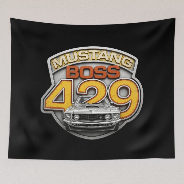 Item preview, Ford Mustang Boss 429 Design 2, Boss 429 Shirt, Classic American Muscle Car, Big Block V8, Ford Performance, Pony Car, Collector Car, Vintage Muscle Graphic designed and sold by Typologystudios.