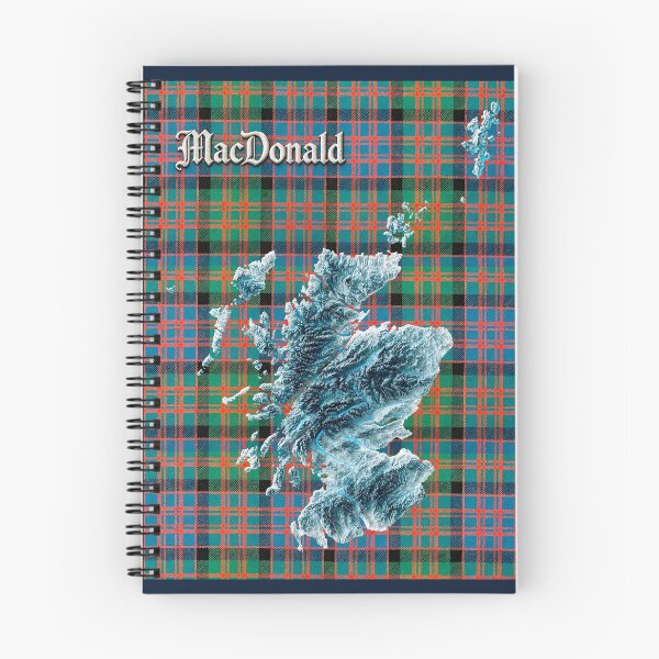 Item preview, Scotland Map and Clan MacDonald Tartan designed and sold by davidelder.