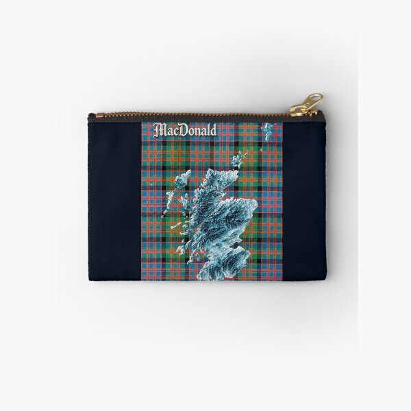 Item preview, Scotland Map and Clan MacDonald Tartan designed and sold by davidelder.
