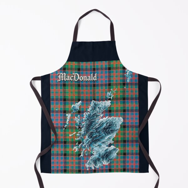 Item preview, Scotland Map and Clan MacDonald Tartan designed and sold by davidelder.