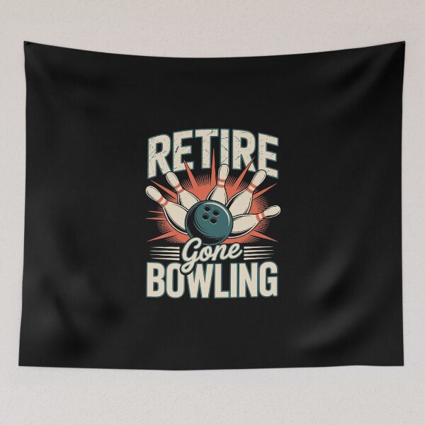 Item preview, RETIRE — GONE BOWLING, designed and sold by jkrphoto.