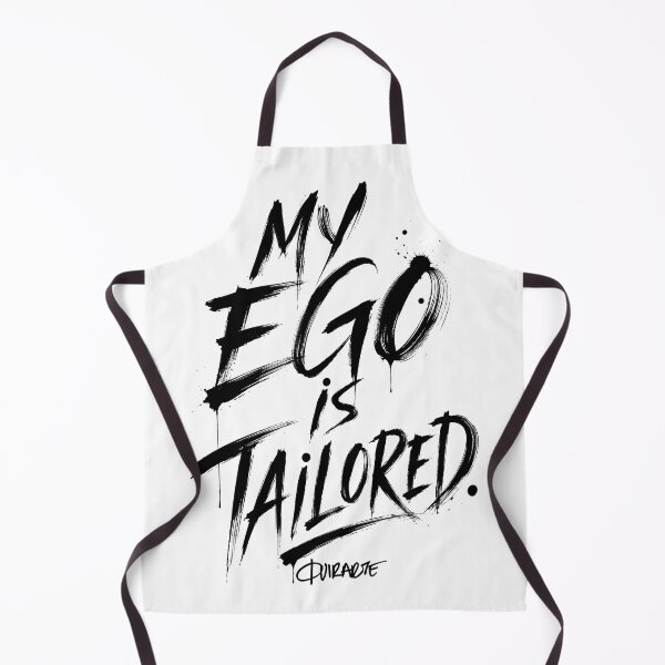 Item preview, My Ego Is Tailored Typography Art designed and sold by ferquirarte.