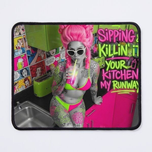 Item preview, Kitchen Queen: When Color Claims the Counter designed and sold by Print Fiction.