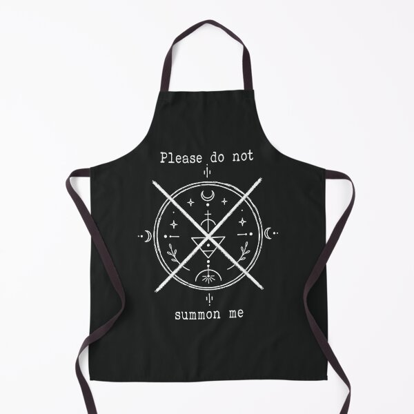 Item preview, Please Do Not Summon Me – Funny Witchy Occult Summoning Circle Design designed and sold by witchlingart.
