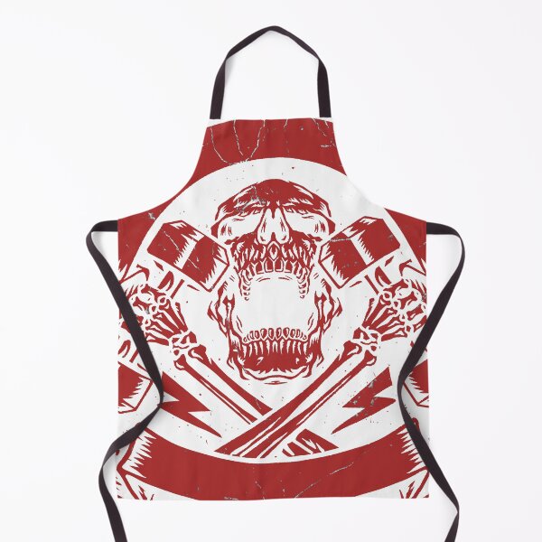Item preview, Skull Lumberjack Emblem | Vintage Woodcutter Gothic Design designed and sold by marzanadosin.
