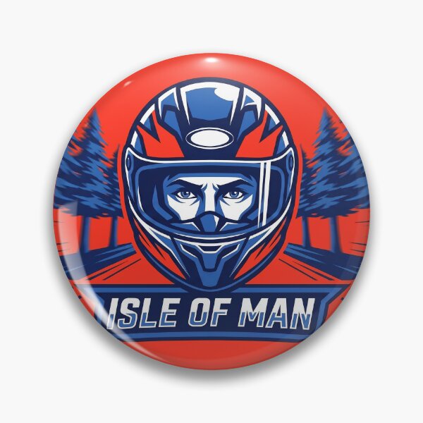 Item preview, Isle of Man TT Motorcycle Helmet Biker Rider Racing Graphic designed and sold by KiwiRider.
