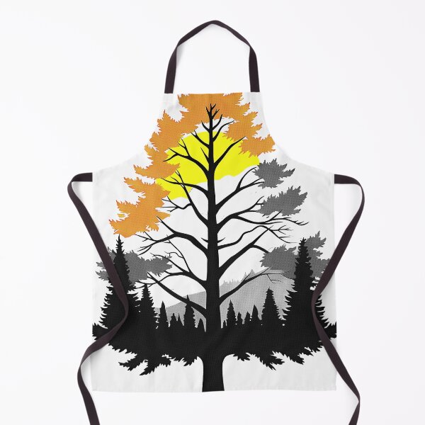 Item preview, Autumn Tree Sunset Silhouette designed and sold by marzanadosin.