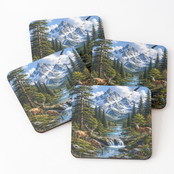 Item preview, Majestic mountain scenery  designed and sold by urbanshop7.
