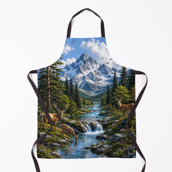 Item preview, Majestic mountain scenery designed and sold by urbanshop7.
