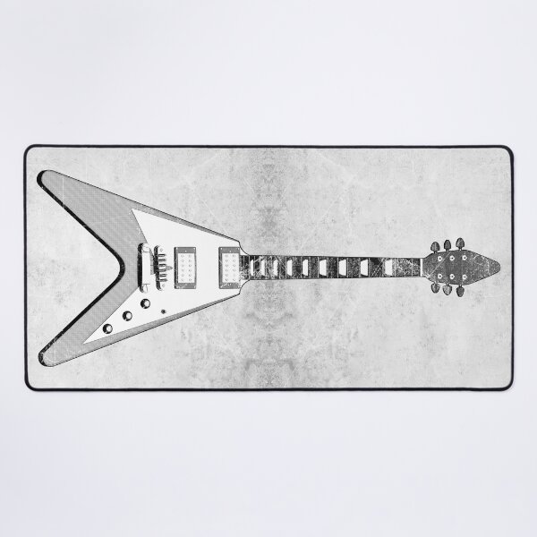 Item preview, Flying V Electric Guitar designed and sold by Ghoul Enterprises.