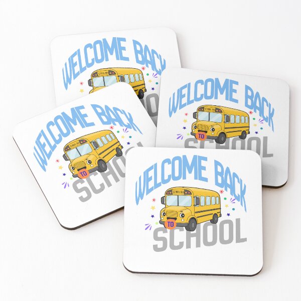 Item preview, Welcome Back To School Yellow Bus designed and sold by KAWAII STUDIO NB.