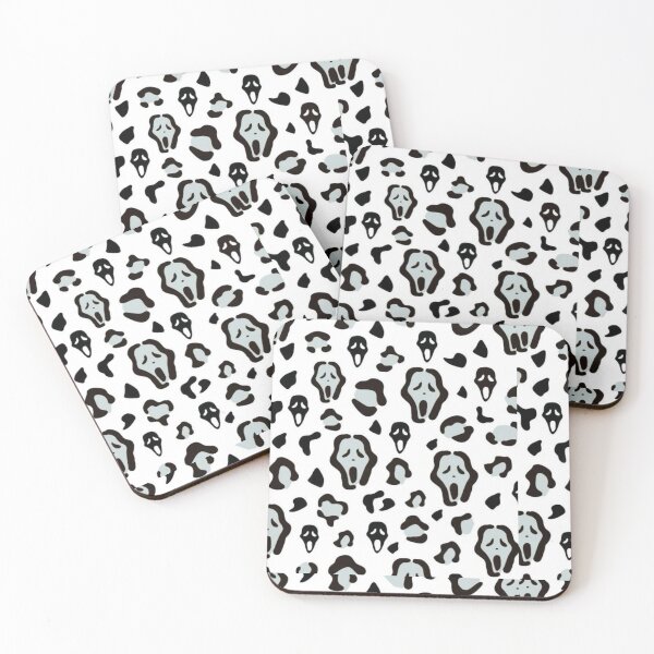 Item preview, Ghostface Leopard Print Seamless Pattern - Horror Ghost Mask Animal Print Vector designed and sold by GrimNest.