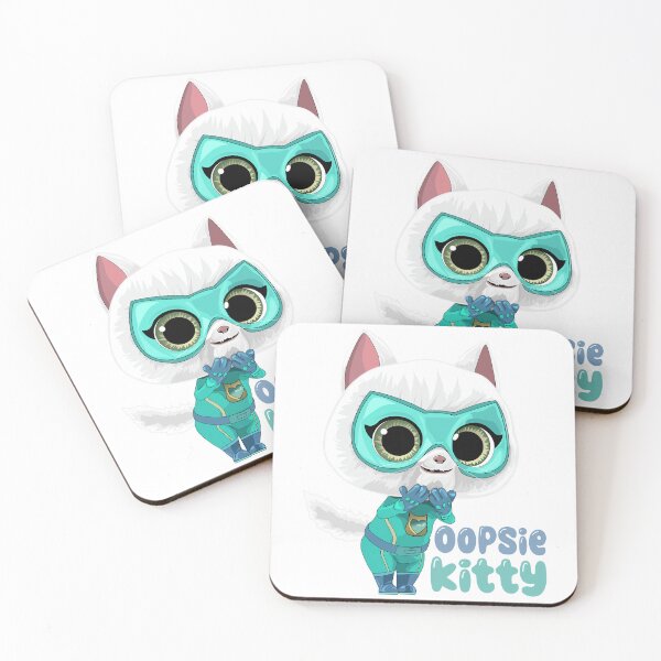 Item preview, Oopsie Kitty Super Kitties - Bitsy Super Speed designed and sold by pastichedesign.