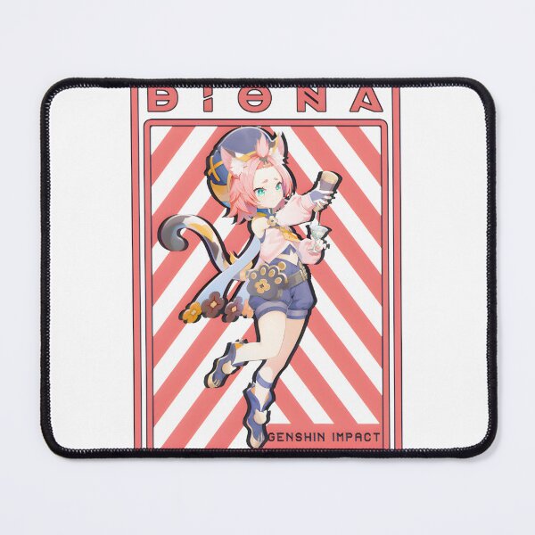 Item preview, Diona Cute Cat Girl Drink Mixology Art designed and sold by SullivanxjOStud.