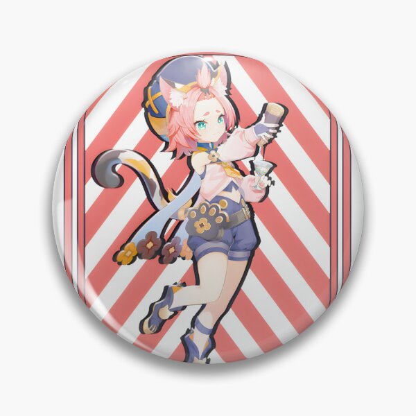 Item preview, Diona Cute Cat Girl Drink Mixology Art designed and sold by SullivanxjOStud.