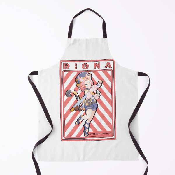 Item preview, Diona Cute Cat Girl Drink Mixology Art designed and sold by SullivanxjOStud.