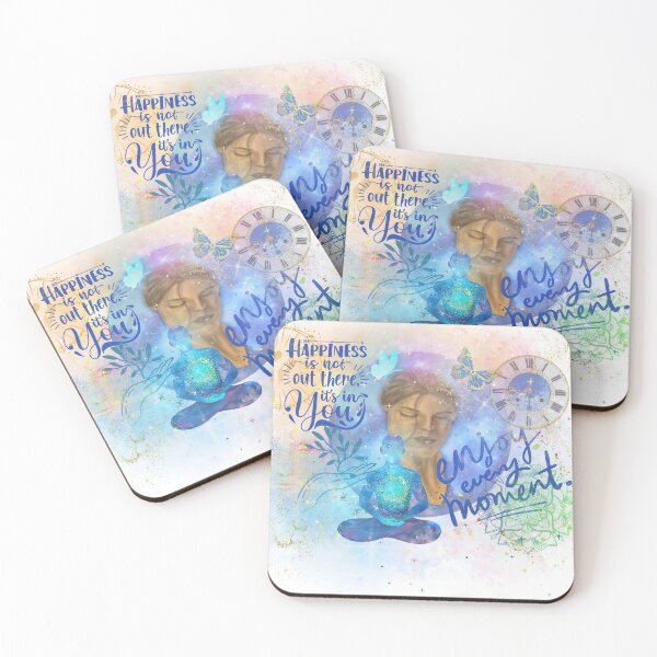 Item preview, New age universe positive thinking and happiness  designed and sold by Craftedinthecottage .