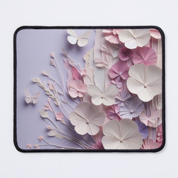 Item preview, Pastel Papercut Floral Dream designed and sold by Khadigadesings.