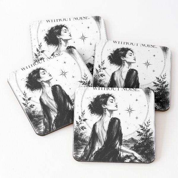 Item preview, The Star Tarot Card Bright Without Noise Ink Fashion Art designed and sold by ferquirarte.