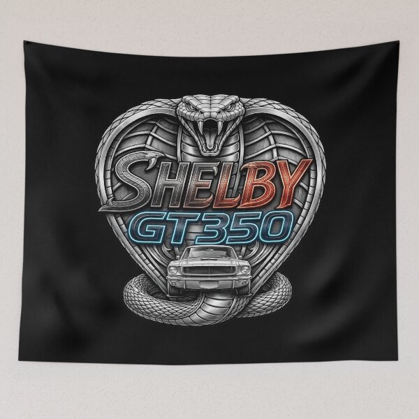 Item preview, Shelby GT350 Design 2, Ford Mustang Shelby GT350 Shirt, American Muscle Car, Flat Plane V8, High Performance Mustang, Track Car, Pony Car, Car Enthusiast Graphic designed and sold by Typologystudios.
