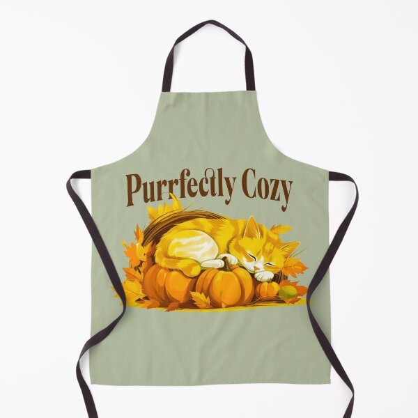 Item preview, Purrfectly Cozy | Sleeping Cat on Pumpkins Cute Autumn Design designed and sold by Sachie's Studio.