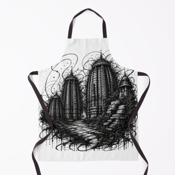 Item preview, Ancient Temple India Travel Art designed and sold by ORINEXStudio.
