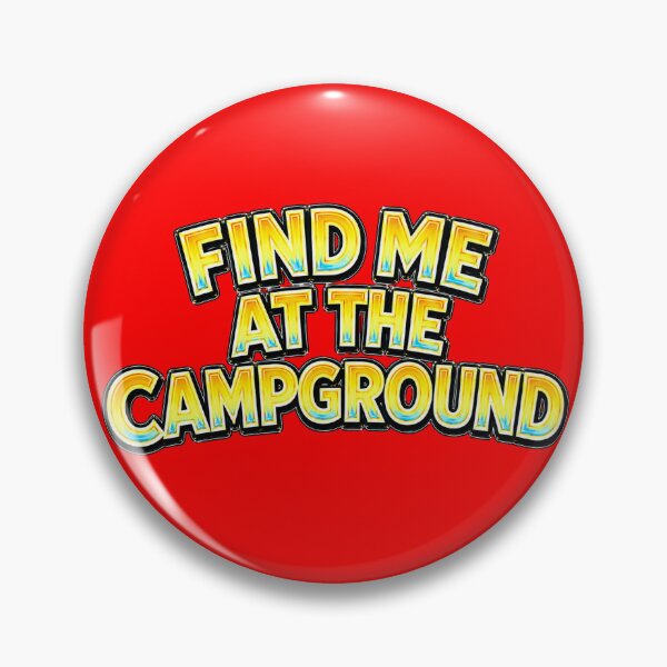 Item preview, Find Me At The Campground – Hand Drawn Childlike Typography designed and sold by Mac Sketches.