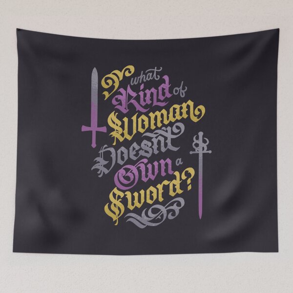 Item preview, What Kind of Woman Doesn't Own a Sword designed and sold by polliadesign.