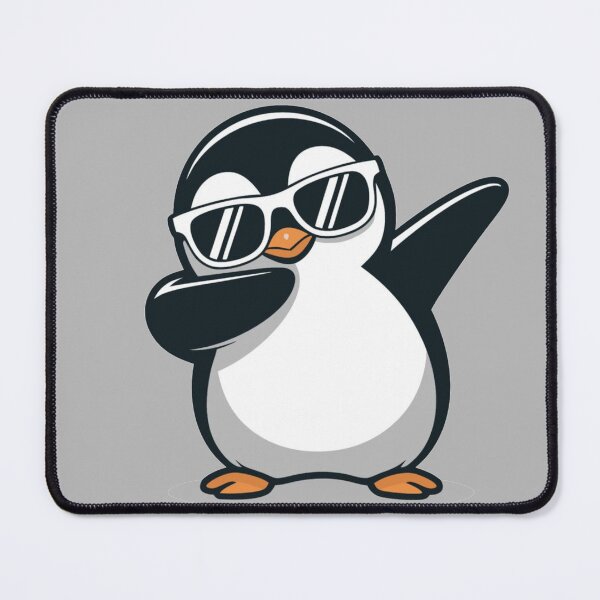 Item preview, Cool Dabbing Penguin Funny Cartoon Animal Design Emote designed and sold by A to Z.