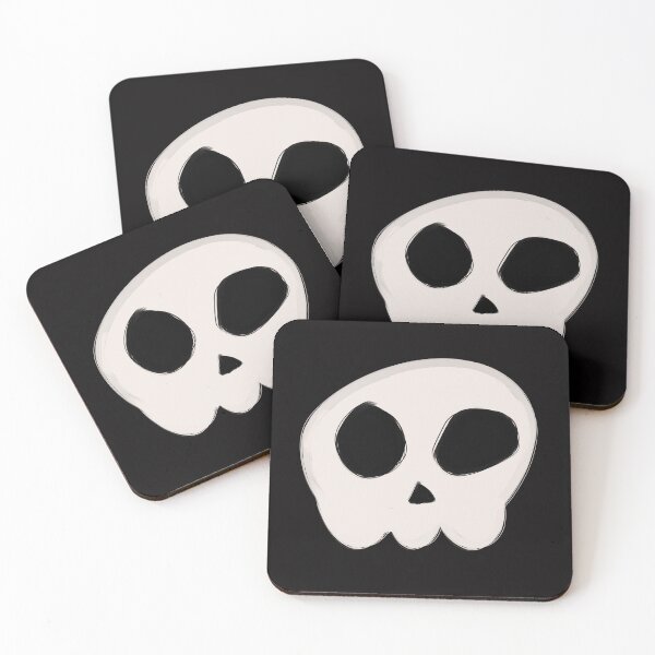 Item preview, Spooky Cute Skull Illustration designed and sold by spazticnerve.