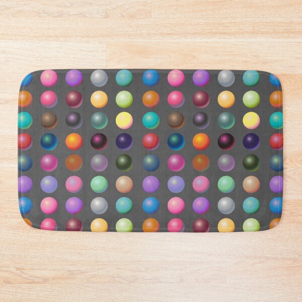 Item preview, Colorful, shiny sphere pattern designed and sold by pixieMoonTenika.