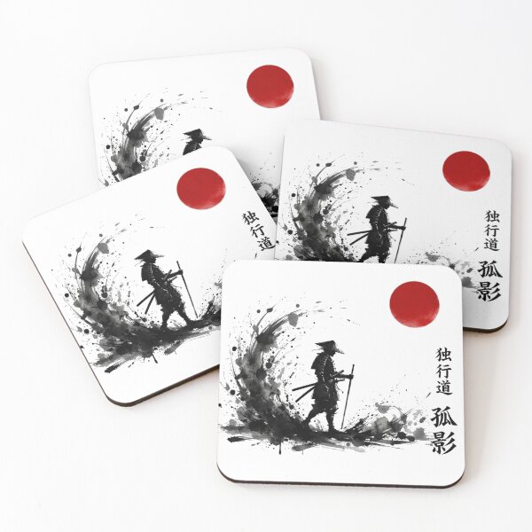 Item preview, Silent Ronin - Japanese Samurai Seinen Art designed and sold by NeoSeinen.