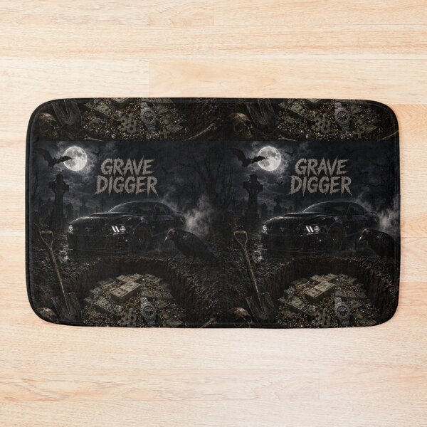 Item preview, Grave Digger Gangsta on a Moonlit Night  designed and sold by Trans4med.